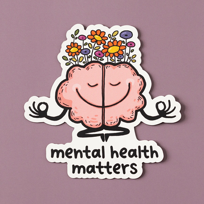 Yourstuffmade custom magnet mental health matters